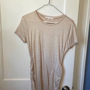 Tan Tshirt dress size small